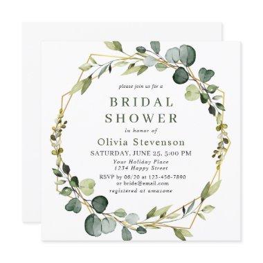 Modern Eucalyptus Wreath Frame  Boho