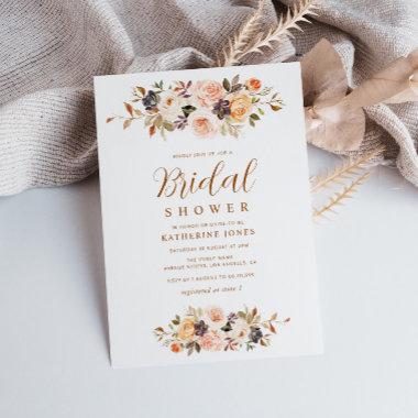 modern fall floral