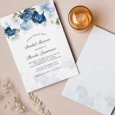 Modern Floral Bridal Shower Botanical Invitations Stationery