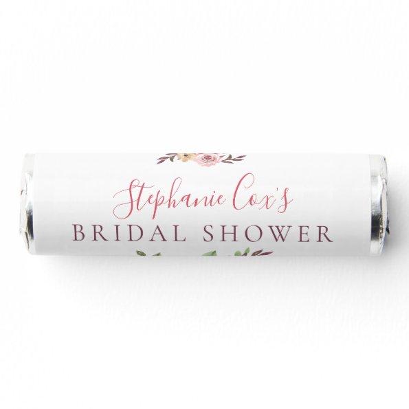 Modern Floral Bridal Shower Breath Savers® Mints