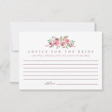 Modern Floral for the Bride Invitations