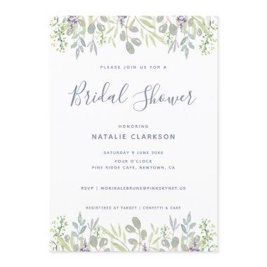 Modern floral greenery
