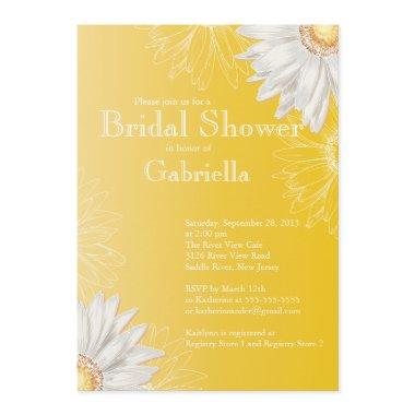 Modern Floral Yellow Daisy
