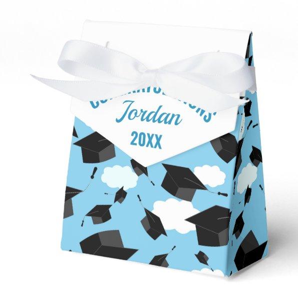 Modern Graduation Hat 2024 Grad Party Favor Box