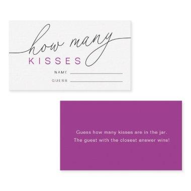 Modern Guess How Many Kisses  Game Enclosure