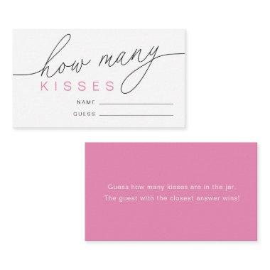 Modern Guess How Many Kisses  Game Enclosure