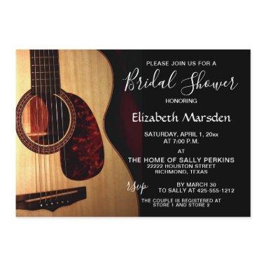 Modern Guitar Musical Hand Lettered
