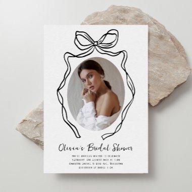 Modern Hand Drawn Bow Whimsical