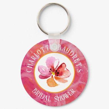 Modern Hot Color Keychain