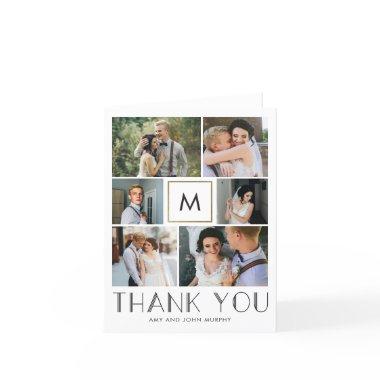 Modern Initial EDITABLE COLOR Thank You