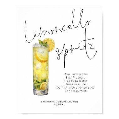 Modern Limoncello Spritz Recipe  Sign