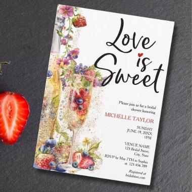 Modern Love is Sweet Summer Champagne Strawberries