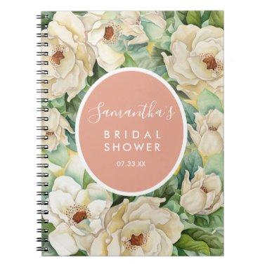 Modern Magnolia  Gift List Name Notebook