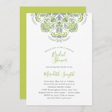 Modern Mandala Bridal Shower Invitations