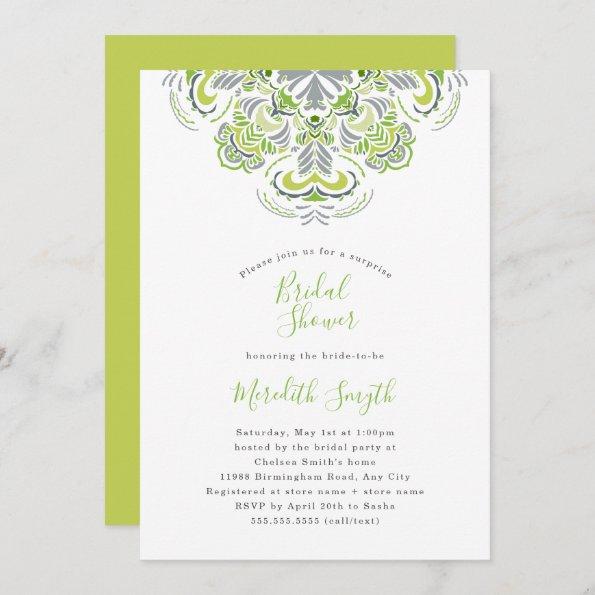 Modern Mandala Bridal Shower Invitations