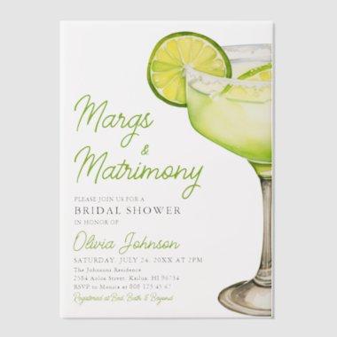 Modern Margs & Matrimony Cocktail  Vellum