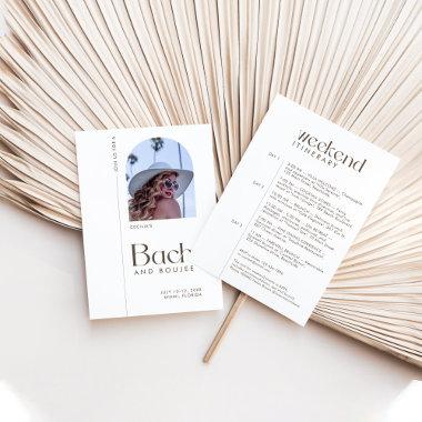 Modern Minimal "Bach & Boujee" Bachelorette Photo