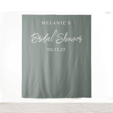 Modern Minimal Chic Bridal Shower Backdrop