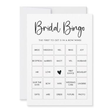 Modern Minimalist  Bingo Game