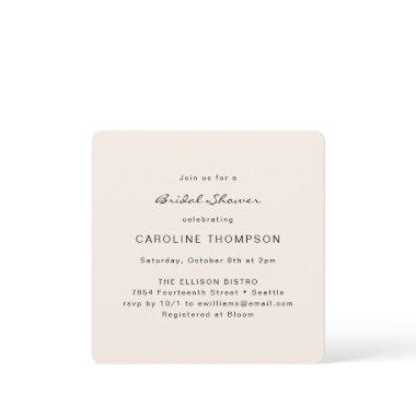 Modern Minimalist  Ivory Square