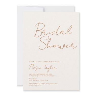 Modern Minimalist Script Earthy