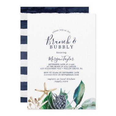 Modern Nautical | Greenery Brunch and Bubbly