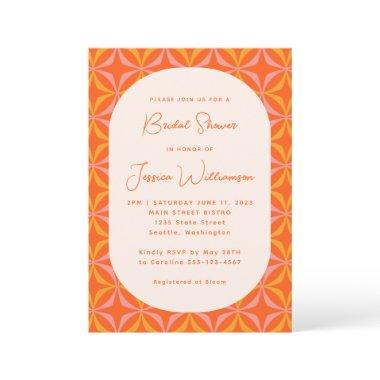 Modern Orange Retro Calligraphy