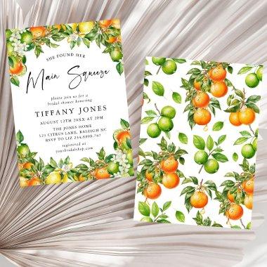 Modern Oranges Lemon Citrus