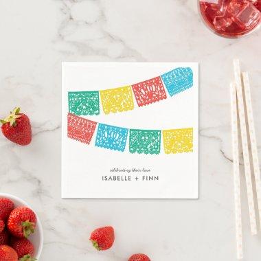Modern Papel Picado | Wedding  Napkins
