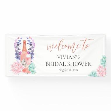 Modern Petals & Prosecco  Welcome Banner