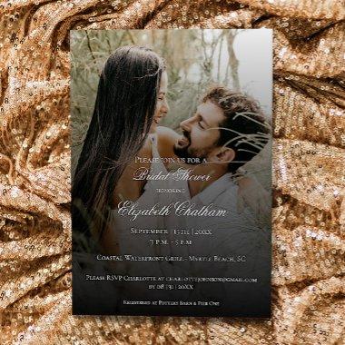 Modern Photo and Black Overlay