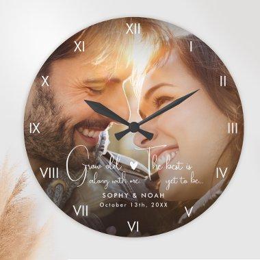 Modern Photo Wall Large Clock