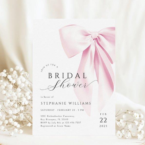 Modern Pink Bow