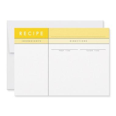 MODERN RECIPE  organiser block minimal yellow