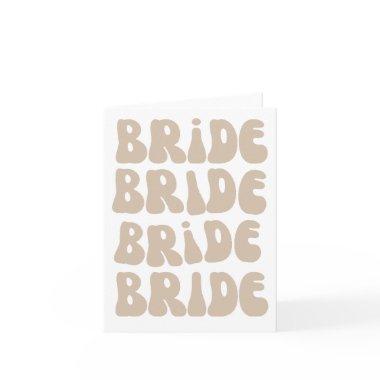 Modern Retro Bride Bachelorette Party Vintage