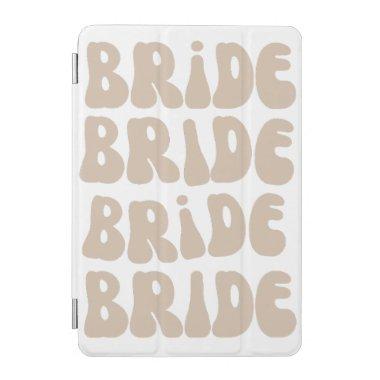 Modern Retro Bride Bachelorette Party Vintage iPad Mini Cover