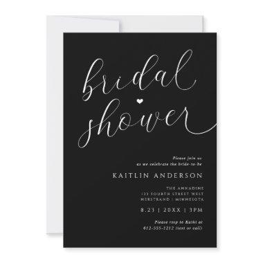 Modern Romantic Black and White