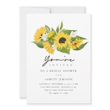Modern Rustic Boho Sunflowers