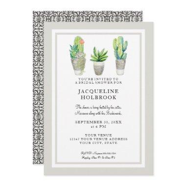 Modern Rustic Desert Cactus Pots