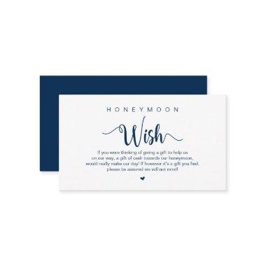 Modern Rustic Farm themed, Honeymoon Wish Enclosure Invitations