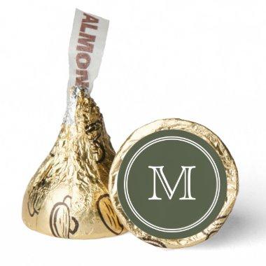 Modern Simple Elegant Chic Custom Monogram Hershey®'s Kisses®