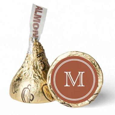 Modern Simple Elegant Chic Custom Monogram Hershey®'s Kisses®