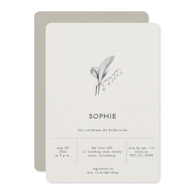 Modern Simple Elegant Lily Linen