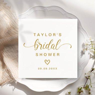 Modern Simple Elegant Script  Party Napkins