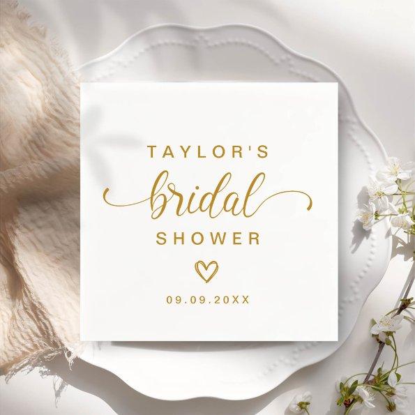 Modern Simple Elegant Script  Party Napkins