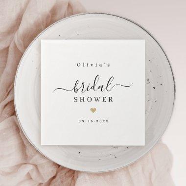 Modern simple elegant script  party napkins