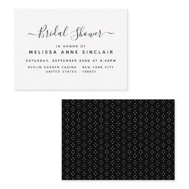 Modern Simple Script  Ticket Invite