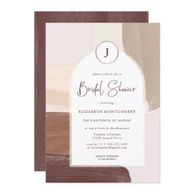 Modern Spiced Terra Cotta | Bridal Shower Invitations