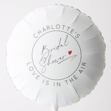 Modern srcipt Valentines Day  Balloon