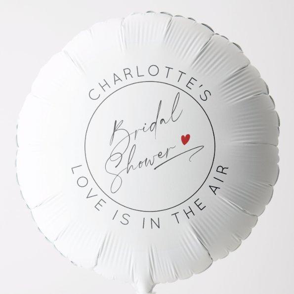 Modern srcipt Valentines Day  Balloon